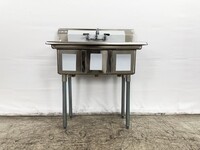 NSF Three Compartment Sink With Faucet S3C101410-318