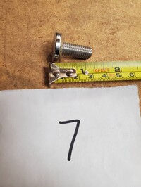 [Parts] HT-C-1800 Refrigerated Bakery Display Chrome Bolt/Screws