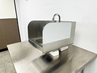12 ins Hand Sink With Two Splashes And Faucet NSF HS-12-LR-320