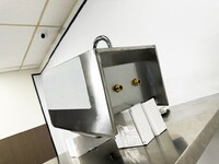 12 ins Hand Sink With Two Splashes And Faucet NSF HS-12-LR-320