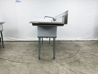 NSF 90 in 3 Compartment Sink With Faucet S3C181812-18LR-318