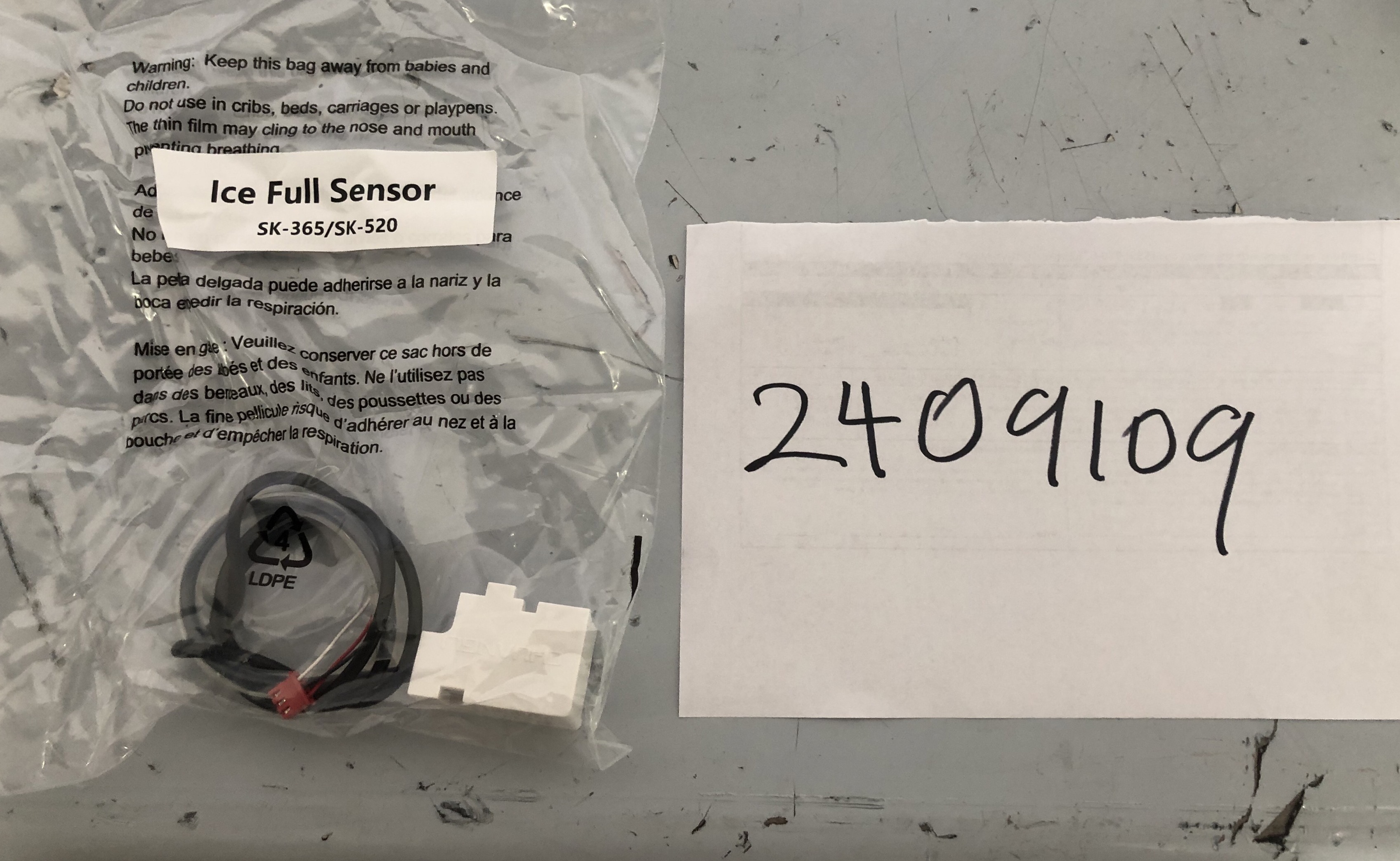 [Parts] Sk-365/Sk-520 Ice Maker Machine Ice Full Sensor