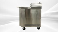 NSF Pizza Prep Table Stainless Refrigerator CD-45PP