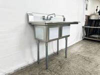 NSF Right 1 Two Compartment Sink With Faucet HN-C2T151512-15R