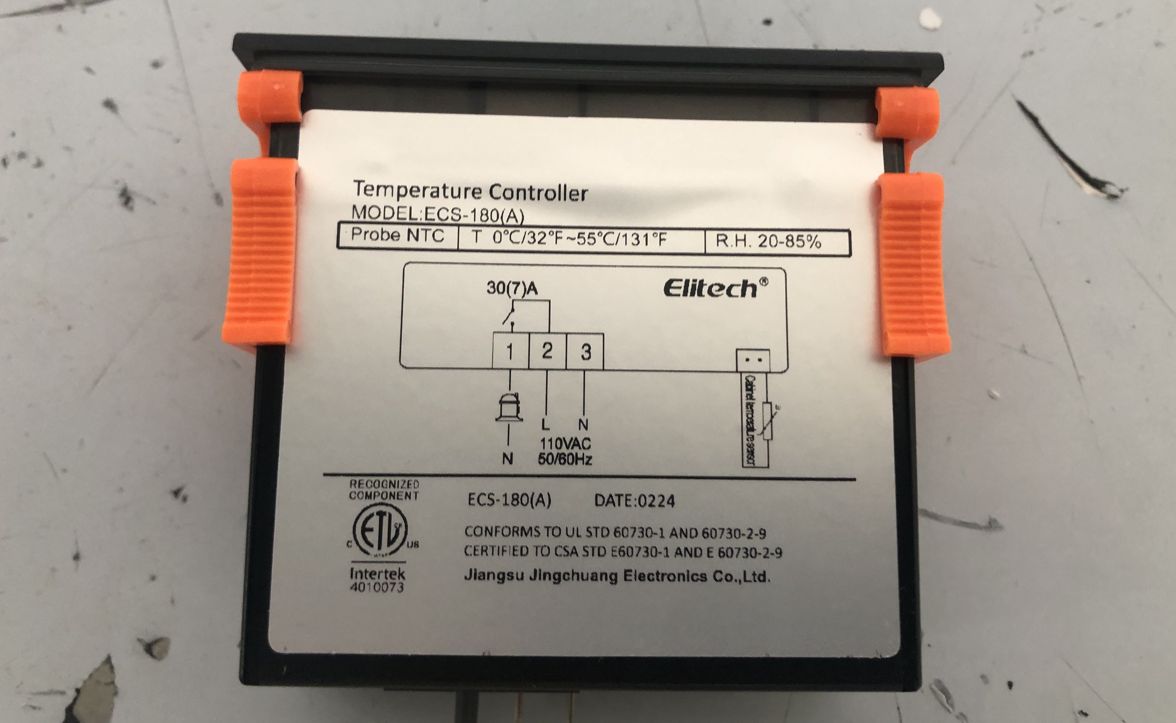 [Parts] GDC-15B/LG-330H/GSC-35 Temperature Controller ECS-180