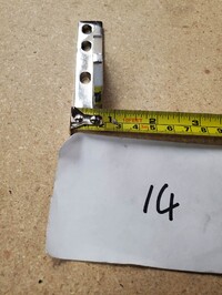 [Parts] CLG-400BF Two glass door upright refrigerator Henge Brac
