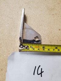 [Parts] CLG-400BF Two glass door upright refrigerator Henge Brac
