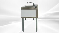 Three Compartment Bar Sink with Faucet NSF BAR-3B1838-320