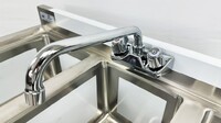 Three Compartment Bar Sink with Faucet NSF BAR-3B1838-320