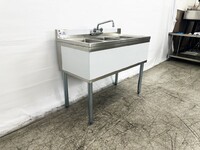 Three Compartment Bar Sink with Faucet NSF BAR-3B1838-320