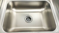 17 ins Hand Sink With Two Splashes And Faucet NSF HS-17-LR-320