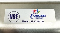 17 ins Hand Sink With Two Splashes And Faucet NSF HS-17-LR-320