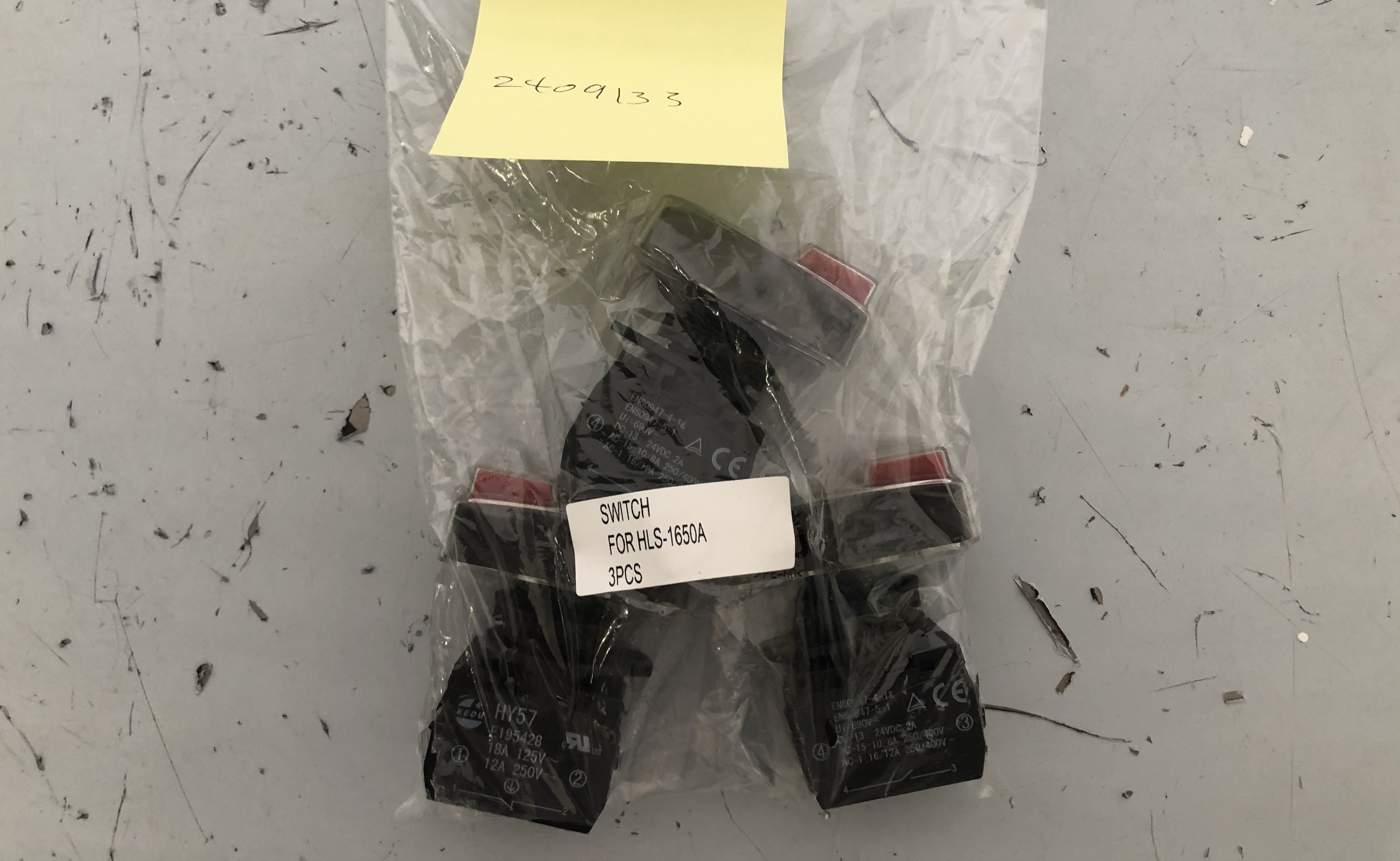 [Parts] HLS1650/HLC-300 bone freezer Meat Saw Switch HY57