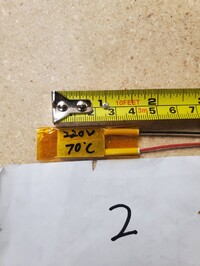 [Parts] Heating Block Temp Sensor Yellow 220v 70℃