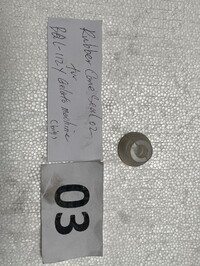 [Parts] BQL-112Y Gelato Machines Rubber Seal/Cone 01