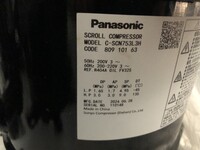 [Parts] 10 HP Scroll Compressor C-SCN753L3H