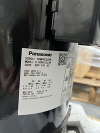 [Parts] 10 HP Scroll Compressor C-SCN753L3H