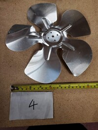 [Parts] TUC27R Undercounter refrigerator Fan Blades