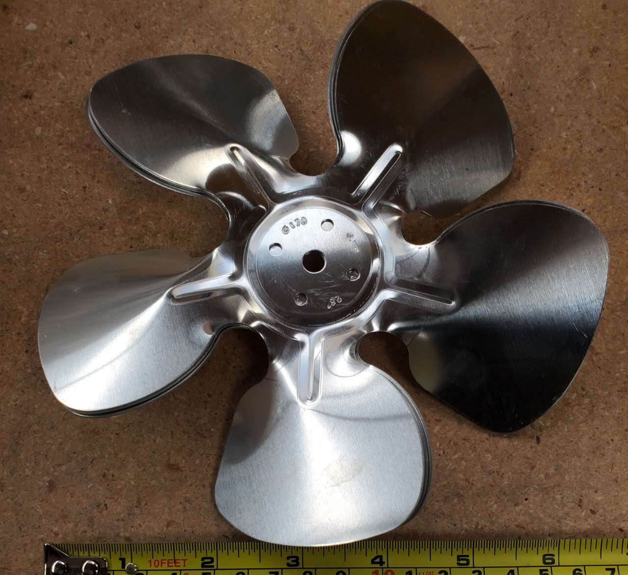 [Parts] TUC48R Undercounter refrigerator Fan Blades ￠170 28°