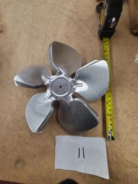 [Parts] TUC72R Undercounter refrigerator Fan Blade ￠200 28°