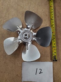 [Parts] TUC27F Undercounter Freezer Fan Blades With Axis 172