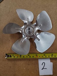 [Parts] TUC27F Undercounter Freezer Fan Blades With Axis 172
