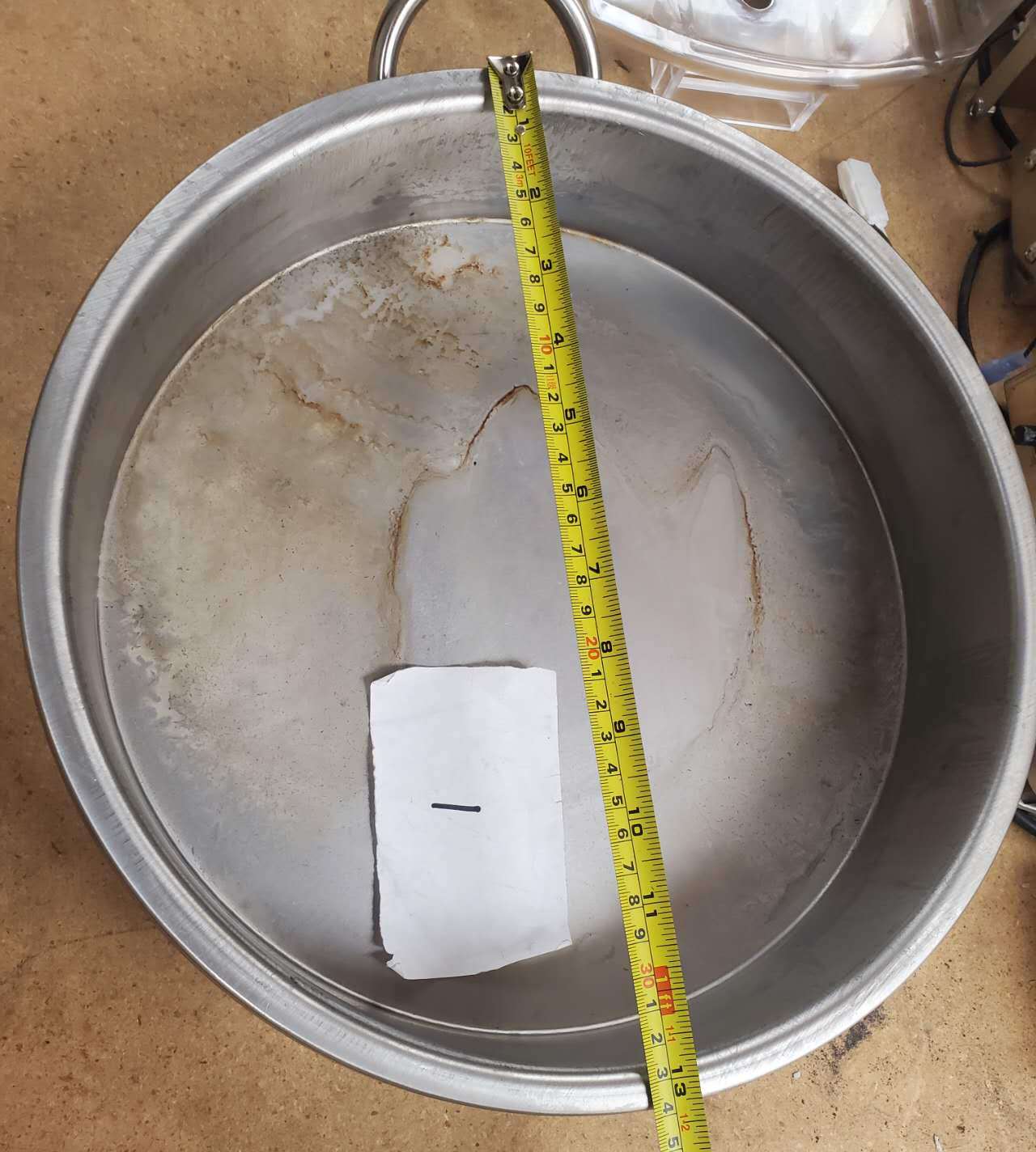 [Parts] HD36 Hydraulic Dough Divider Cutter Stainless Steel Pan