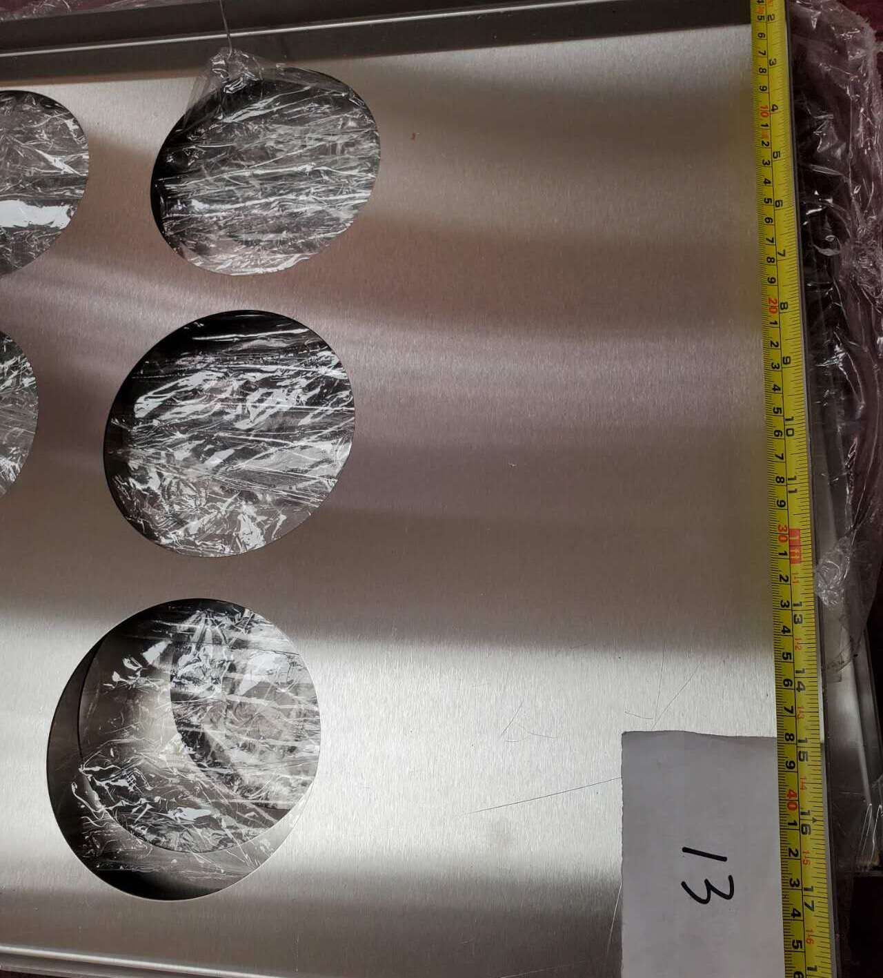 [Parts] PN36 NSF Pasta noodle cooker Stainless Steel Plate With
