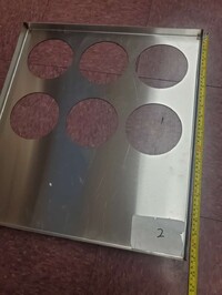 [Parts] PN36 NSF Pasta noodle cooker Stainless Steel Plate With