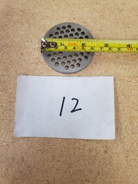 [Parts] HFM-12 Stainless Steel Meat Grinder Machine Parts Round