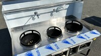 Commercial NSF 3 hole Chinese Wok Range made USA CWRUS-3H