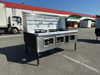 Commercial NSF 3 hole Chinese Wok Range made USA CWRUS-3H