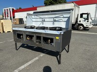 Commercial NSF 3 hole Chinese Wok Range made USA CWRUS-3H