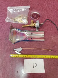 [Parts] CD-F40NG Natural gas Deep fryer Gas Hardware R10