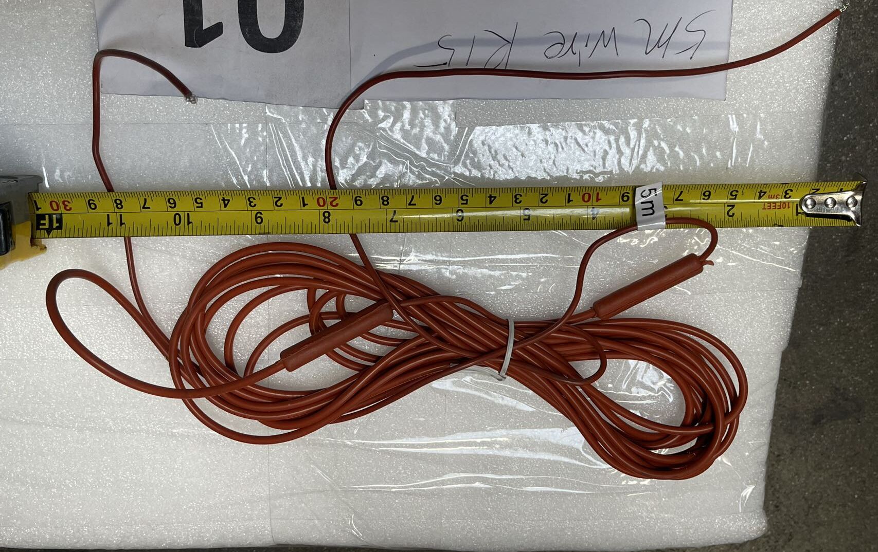 [Parts] Electric heating wire for the freezer door 5m Wire R15