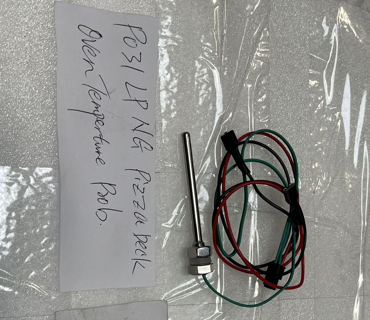 [Parts] PO31 LP NG Pizza Deck Oven Temper ture Prob