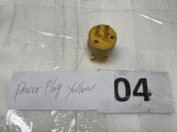 [Parts] Power plog Yellow 15A 125v