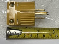 [Parts] Power plog Yellow 15A 125v