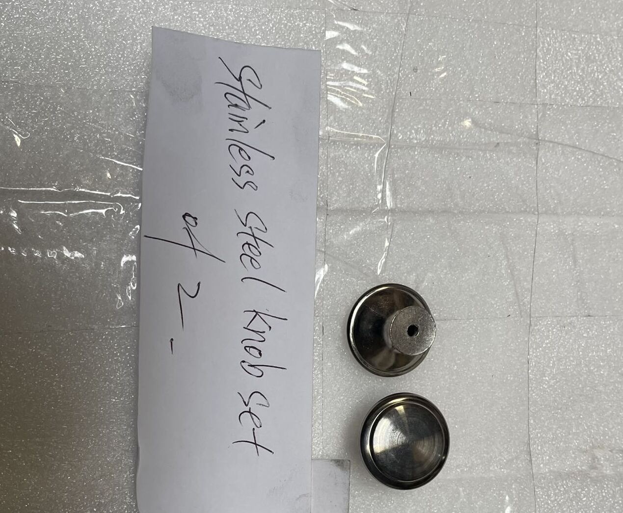 [Parts] Stainless Steel Knob Set Of 2