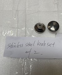 [Parts] Stainless Steel Knob Set Of 2