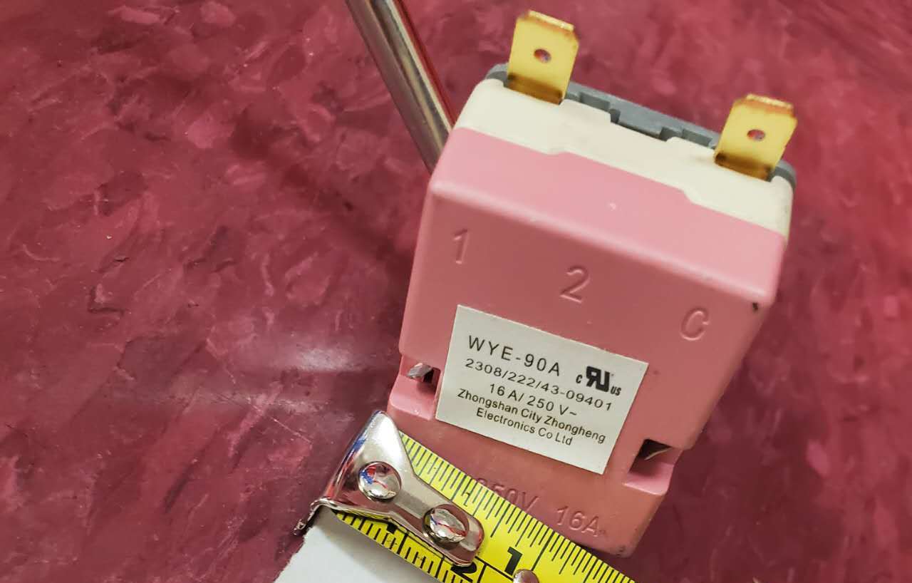 [Parts] ZCK165BT Electric Food Warmer Temp Control WYE-90A