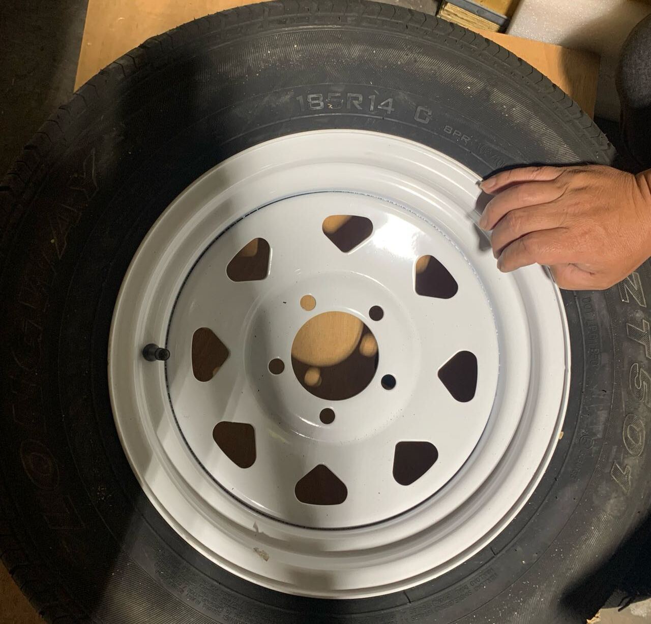 [Parts] FT38 Mobile Food Cart Trailer Tyre 185R14 ZT501