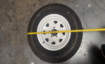 [Parts] FT38 Mobile Food Cart Trailer Tyre 185R14 ZT501