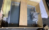 [Parts]CQH22L Frozen Meat Food Display Freezer middle Glass Door
