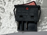 [Parts] C55R Reach In Two Door Refrigerator Red Switch 1E4 T85