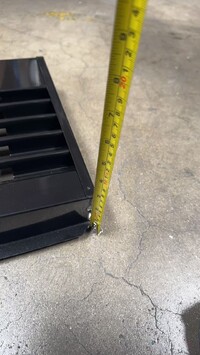 [Parts] LG1000 refrigerator Front Bottom Baffle Lower Panel
