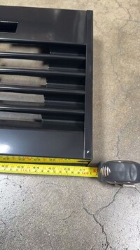 [Parts] LG1000 refrigerator Front Bottom Baffle Lower Panel