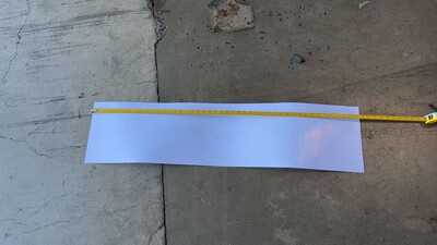 [Parts] LG1000 Two Glass Door Refrigerator Blank light Box Piece