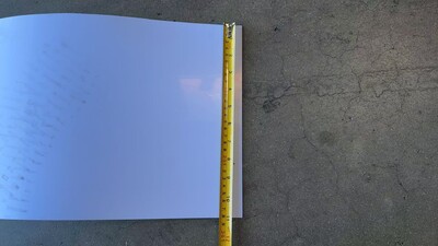 [Parts] LG1000 Two Glass Door Refrigerator Blank light Box Piece