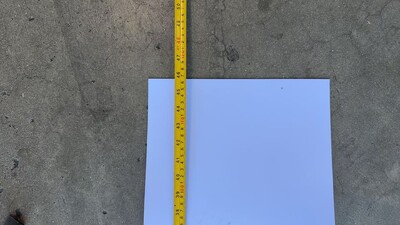 [Parts] LG1000 Two Glass Door Refrigerator Blank light Box Piece